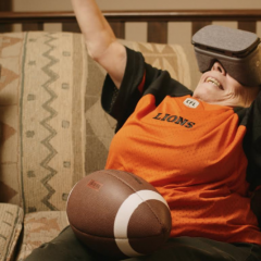 VR For Good: Superfan with Rare Bone Disease Gets to Meet her Football Heroes thanks to VR